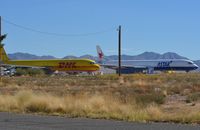  - DHL/ASTAR has some DC8's and A300 stored at Kingman, AZ. - by FerryPNL