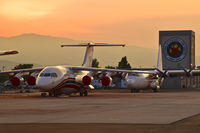  - Early morning on the National Interagency Fire Center ramp. - by Gerald Howard