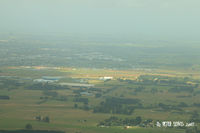  - Descending from the north to join base for RW25 - by Peter Lewis