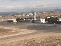 OIKK, Centeral ramp of Kerman international airport .From light aircraft(P-92 JS-delux)cockpit(Botia Mahan Aviation College), photo by Mahdi.M