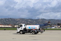  - Channel Islands Aviation Phillips 66 100LL Fuel Truck, Cessna dealer and FBO since 1976, crossing their ramp. - by Doug Robertson