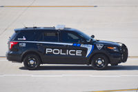  - Boise City Police provide security for airport. - by Gerald Howard