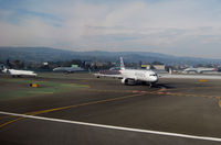  - Aircraft in the queue, while we are lining up on the runway for take-off (N211UA, SFO-ORD) - by Micha Lueck