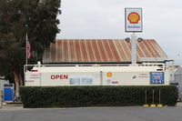  - Santa Paula Self-Serve SHELL AVIATION 100LL Fuel Dock, Location: Center Field-North. No price change - by Doug Robertson