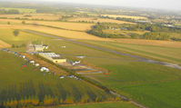  @ Old Buckenham Airport - Looking north - taken from a hot air balloon - by Keith Sowter