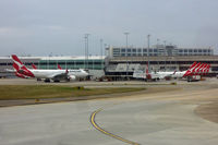 - lots of flying kangaroos at Tullamarine - by Micha Lueck