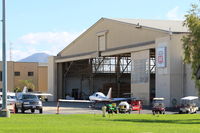  - Channel Islands Aviation Cessna Dealer main maintenance hanger. Was an Oxnard Air Force Base hanger prior to 1971. - by Doug Robertson