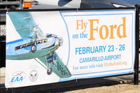 - Advertisement for the EAA Ford TRI-Motor visit to CMA giving fee-based aircraft rides on dates shown in its Western Tour. - by Doug Robertson