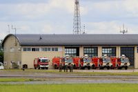  - Fire trucks center, Avord Air Base 702 (LFOA) - by Yves-Q