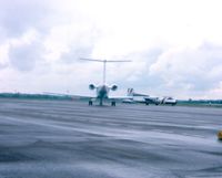  - View over ramp with Gulfstream II and British Air Ferries Handley Page Herald - by Paul Howlen