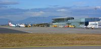  - View from general aviation section at Graz airport, LOWG - by Paul H