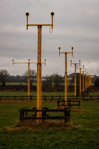  - RWY 25 approach lights. - by MatthewJohnston