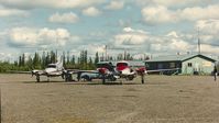  @ Fort Yukon Airport - Mid 90's - by Clayton Eddy