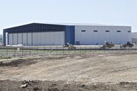  - Construction on the new Skywest maintenance hangar nearing completion. - by Gerald Howard