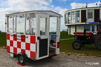  - View of the Yorkshire Gliding Club Gliding Control Caravan and Clubhouse at X5SB Sutton Bank - by Clive Pattle