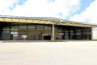  - South East Ramp hangar facility. - by Harry Rogers