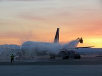  - Early morning de ice for United. - by Gerald Howard