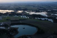  - February flooding on the Pudding River, right downwind for 02 - by Mark G. Forbes
