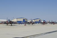  - Aircraft from the 428th Fighter Sq. Buccaneers,
Royal Singapore Air Force parked on the Idaho ANG ramp. - by Gerald Howard