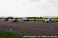  - on the start line for the Royal Aero Club 3R's air race at Leicester - by Chris Hall