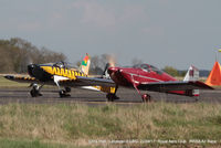 - heading for the start line at the Royal Aero Club 3R's air race at Leicester - by Chris Hall