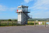  - The airport's control tower. - by Roger Winser