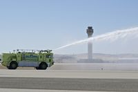  - ARFF Unit #8 practicing. - by Gerald Howard