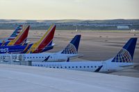  - Early morning on the south side of B Concourse. - by Gerald Howard