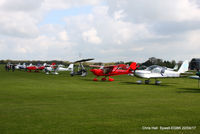  - at the EV-97 fly in. Sywell - by Chris Hall
