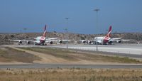  - Qantas A380 parking - by Florida Metal