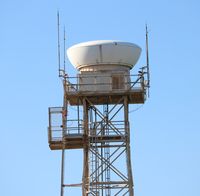  - old school radar tower said to be back from WWII era - by Florida Metal
