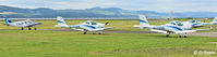  - Tayside Aviation line-up at Dundee - by Clive Pattle