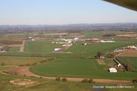  - view across the former WWII bomber base at Breighton, the grass strip is to the right of the photo - by Chris Hall