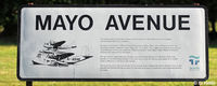  - Commemorative Road Sign at Dundee (Riverside) Airport EGPN - by Clive Pattle