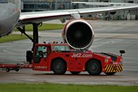  - JET2[EXS] aircraft tug pushing G-LSAB B757 JET2  - by andysantini