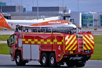  - man egcc airport fire truck - by andysantini