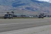  - Members of the 305th Rescue Squadron, Davis-Monthan AFB, AZ. (AFRC) getting ready to fly home.
 - by Gerald Howard