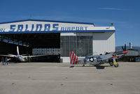  - Classic SALINAS AIRPORT hangar at this Central Coastal California facility - by Steve Nation