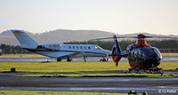 - Frosty morning on the apron at Dundee - by Clive Pattle