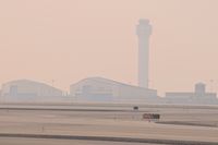  - Summer IFR day at BOI. 1 and 3/4 miles visibility, smoke. Lots of fires around. - by Gerald Howard