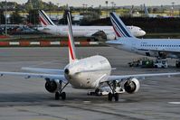  - Hub Air France CDG terminal 2F, 	AF1494 pushback to Budapest (BUD)	 - by JC Ravon - FRENCHSKY