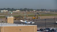  - Some construction going on for Taxiway Alpha and RWY 10L. - by Gerald Howard