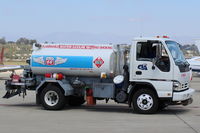  - Channel Islands Aviation Phillips 66 100LL Fuel Truck on their ramp. One of several options including Self-Serve near CMA Control Tower.  - by Doug Robertson