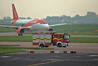  - man airport fire truck - by andysantini