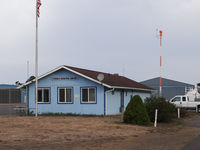  @ Florence Municipal Airport - Airport office of Florence Muni airport OR - by Jack Poelstra