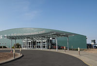  @ Southwest Oregon Regional Airport - Passenger terminal of Southwest Oregon airport - by Jack Poelstra
