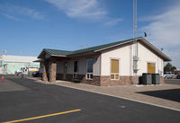  - Airport office at Prineville airport OR - by Jack Poelstra