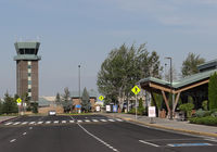  @ Roberts Field Airport - Tower of Roberts Fied airport, Redmond OR - by Jack Poelstra