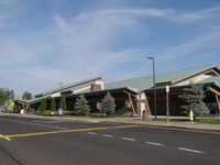  @ Roberts Field Airport - Passenger terminal of RDM - by Jack Poelstra