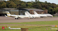  - GA line-up at Leuchars for the Dundee Links Golf Championships at nearby St Andrews. - by Clive Pattle